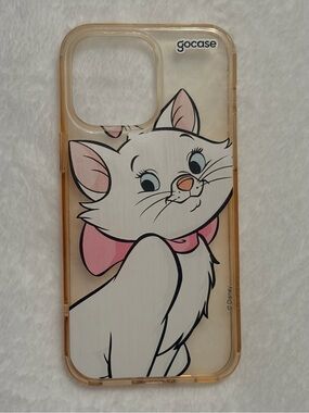 Disney Marie Clear iPhone 14 Pro Max Case